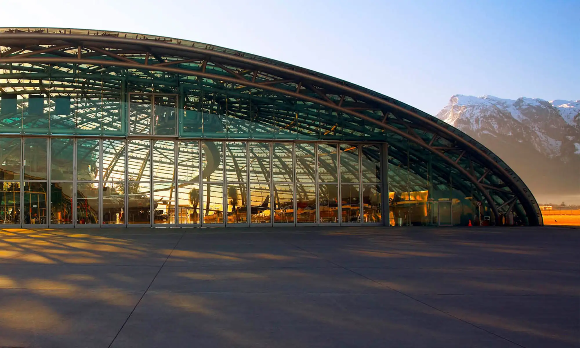 Hangar-7-Gebäude von außen