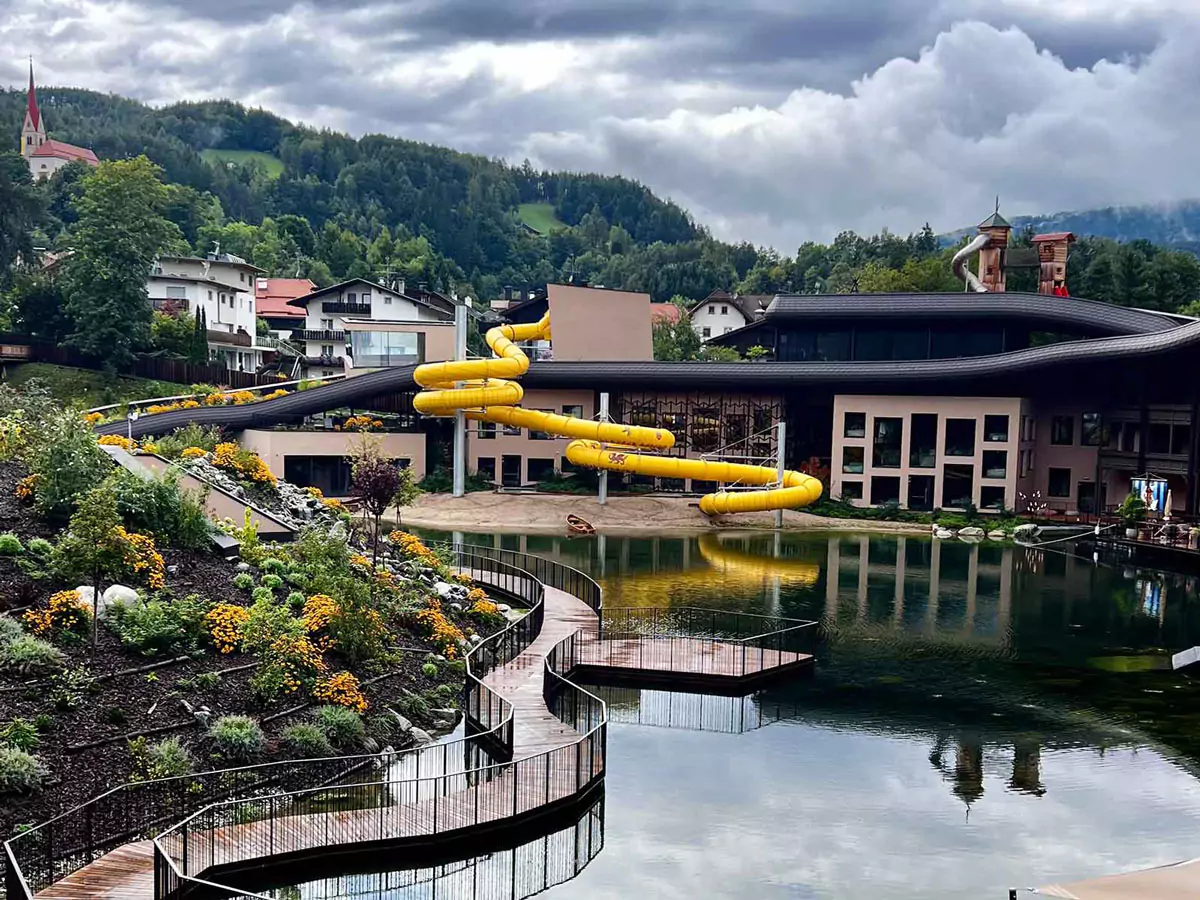 Wasseranlage im Falkensteiner Lido