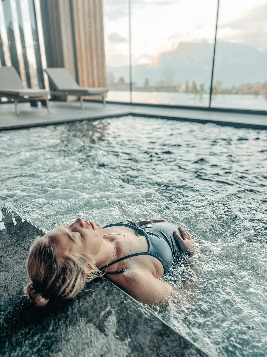 Adler Lodge Ritten Babymoon Pool