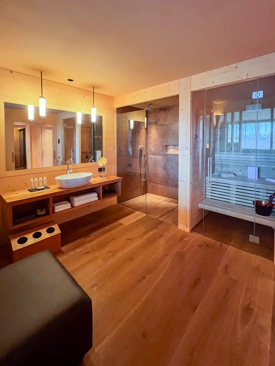 Adler Lodge Ritten Junior Suite Bad