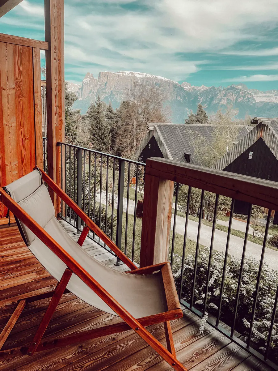 Adler Lodge Ritten Junior Suite Balkon