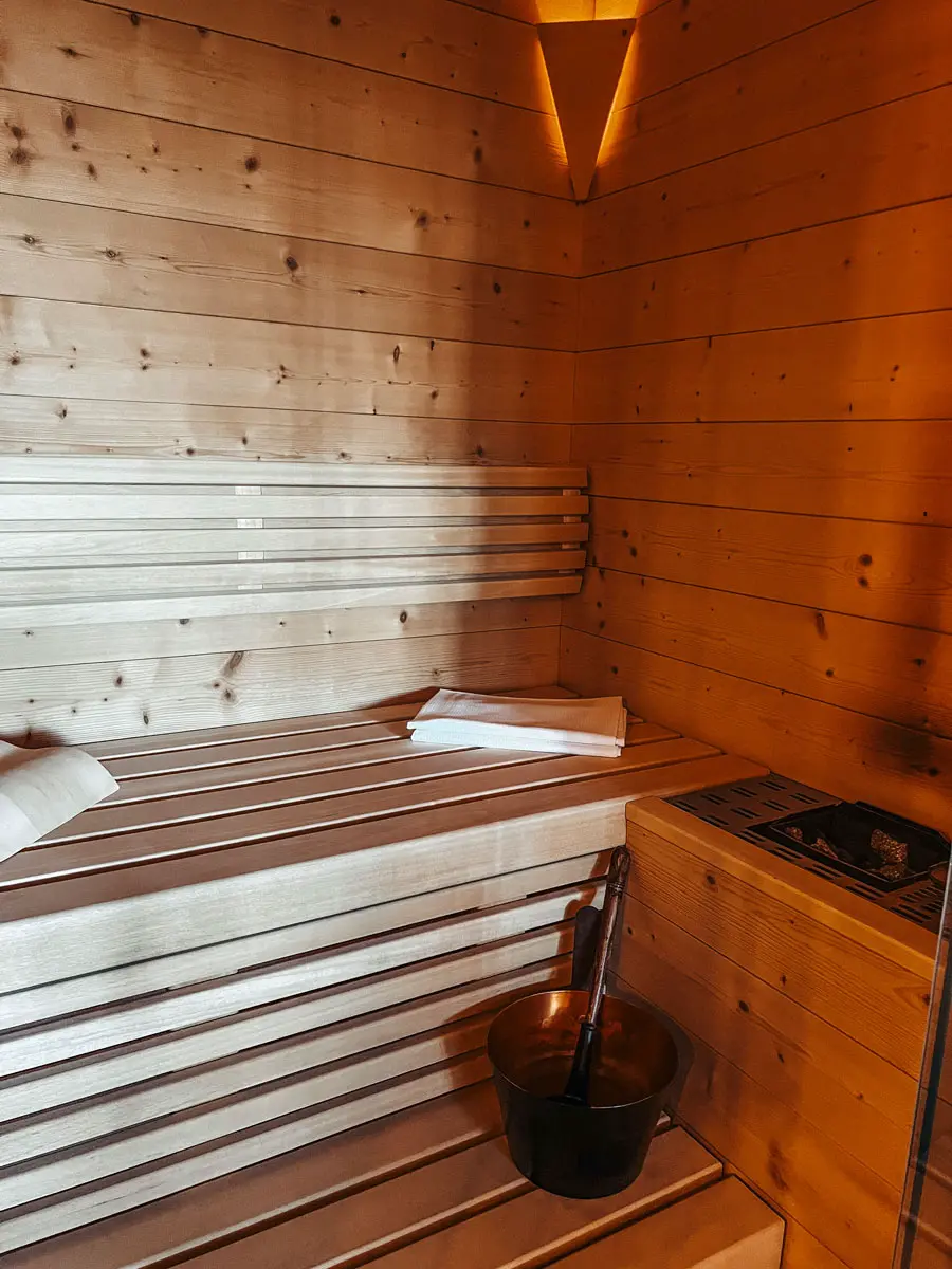 Adler Lodge Ritten Junior Suite Sauna Detail