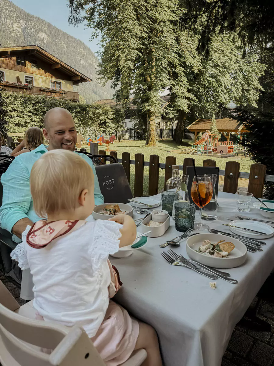 Post Family Resort Unken Abendessen