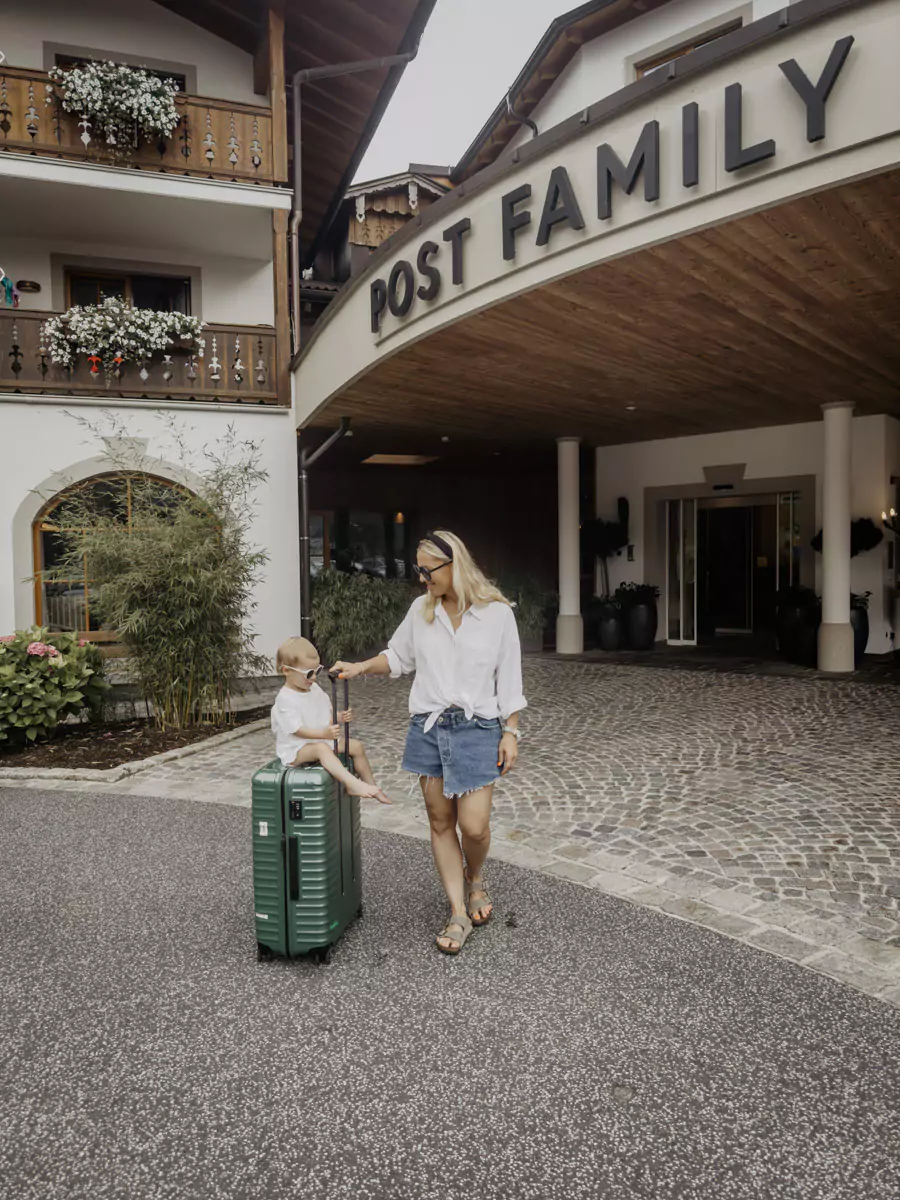 Post Family Resort Unken Ankunft