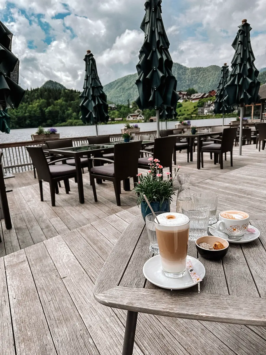 Hotelgrundsee Terrasse