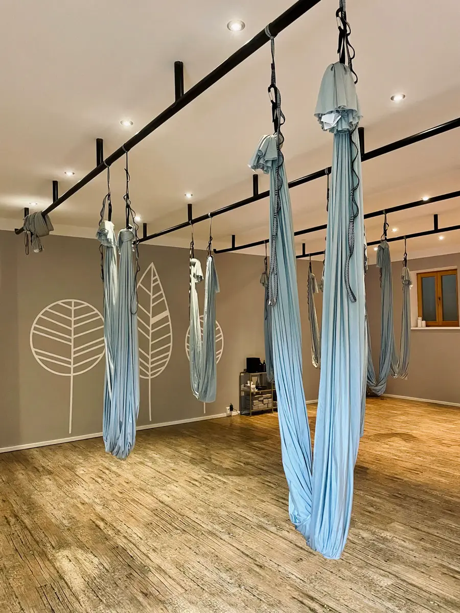 COCOtravel Egerner Höfe Deutschland Fitnessraum Aerial Yoga