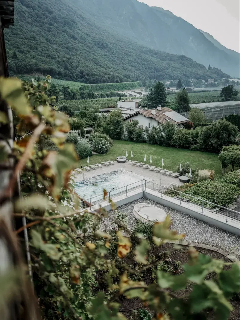 Theiner’s Garten Biorefugium Italien Südtirol Pool