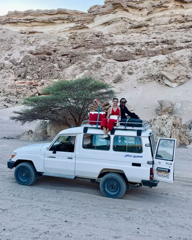 Casa Cook El Gouna Ägypten Autofahren in der Wüste