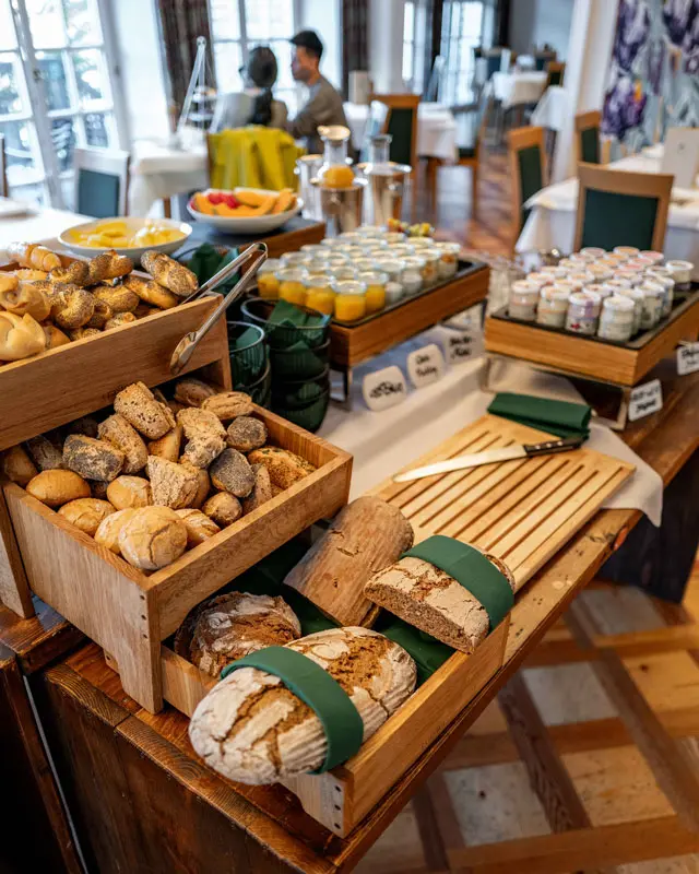 Landhaus zu Appesbach St. Wolfgang Frühstücksbuffet